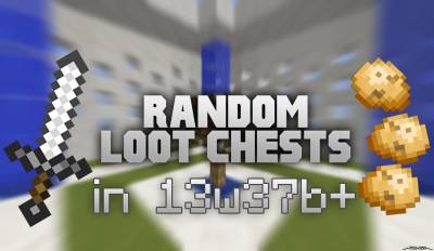 [1.7.2][Plugin] RandomLootChests - Рандомный лут в сундуках !