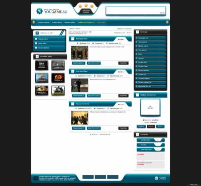 Шаблон сайта YOUGAME