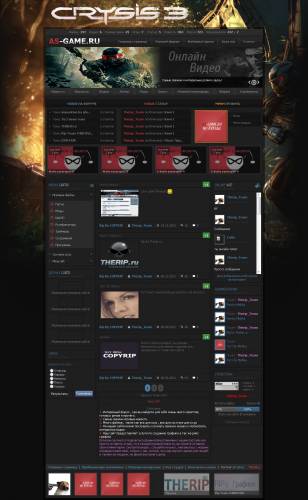ШАБЛОН САЙТА AS-GAME